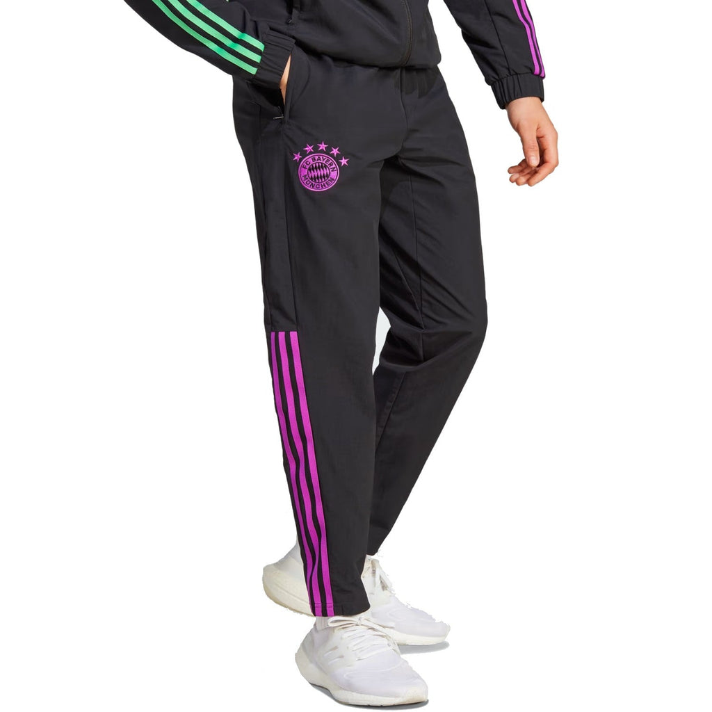 Bayern Munich black presentation Soccer pants 2023/24 - Adidas